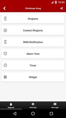 Christmas Sounds & Ringtones android App screenshot 1